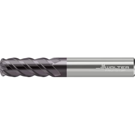 Walter Corner Radius End Mills, unit: metric, Dc: 0.079inch, coating: TiAlN,  MC025-02.0A2B020-WJ30TF